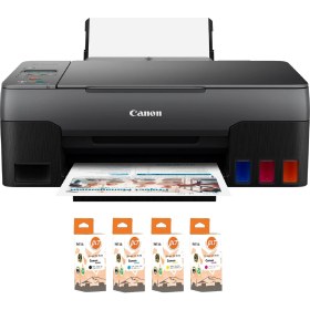 Resim Canon G2420 Plt Mürekkepli Çok Fonksiyonlu Yazıcı 