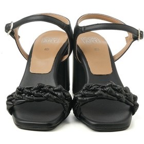 Resim Sandalet Kadın Diğer 7d5145 Comart Tom Intreccıo 5145 Nero Siyah 