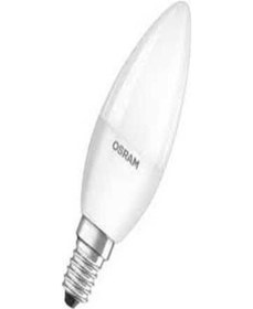 Resim Osram Ledvalue 4.9W (40W) Led Mum Ampul Sarı Işık 2700K E14 