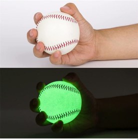 Resim Holografik Yansıtıcı Parlayan Top, Karanlıkta Parlayan Beyzbol, Resmi Boyut Ve Ağırlıkta Beyzbol Hediyesi, Erkekler Ve Kızlar, Çocuklar Ve Beyzbol Hayranları İçin, Eğitim Beyzbolu 