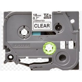 Resim Genel Markalar ETİKET MAKİNESİ ŞERİDİ BROTHER 18mm ŞEFFAF-SİYAH (18TZE141) 