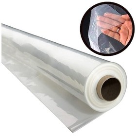 Resim Aletçantam Naylon Branda 48 M2 En: 8 M X Boy: 6 M Şeffaf Kalın Sera Örtüsü 250 Mic 
