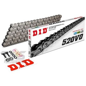 Resim Did 520-106 Oring 2017-2020 Ducati SuperSport S Uyumlu Zincir Oring Çelik Renk 