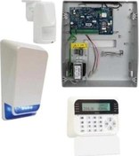 Resim TSP-5324LCD GSM+GPRS Kablolu 4+4 Bölgeli Alarm Seti (AKÜSÜZ) Teknim