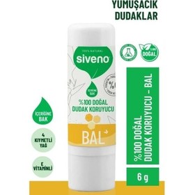 Resim Siveno Doğal Dudak Koruyucu Bal 6gr 