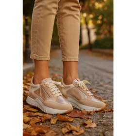 Resim Mammamia Kadın Deri Sneaker D25KA-7295 