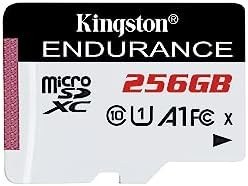 Resim Kingston High Endurance SDCE/256GB Class 10 UHS-I A1 256 GB Micro SD Kart 