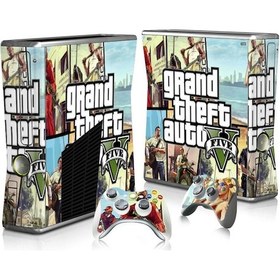 Resim Aircraft Jzcat Xbox360 Slim Konsol Tam Gövde Çıkartması Ve Joystick Çıkartması-16 