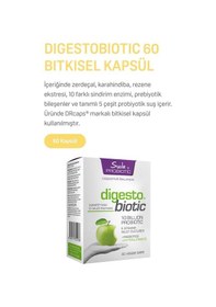Resim Suda Vitamin Probitic Digesto Biotic 60 Kapsül Probiyotik Ve Prebiyotik 