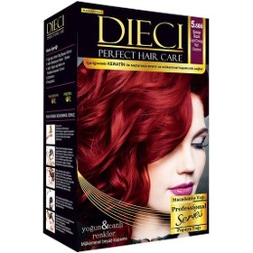 Resim Dieci Perfect Kit Boya 5-666 Şarap Kızılı 