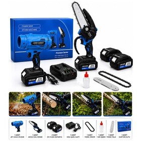 Resim Lieber German 2li Set 6 Kademeli 10000 Rpm Jet Üfleme + 15 Cm Dal Budama Kesme Makinası 