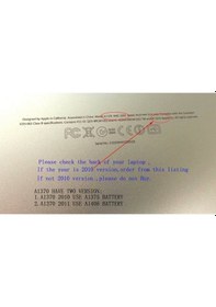 Resim Apple Uyumlu MacBook Air 11Inch a1370 Late2010 Mc505A1375Ae1375Lh 