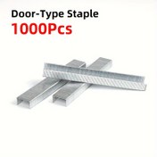 Resim Value Pack 1000 adet Kapı Şekilli Atış Çivi Tabancası Çivileri, Çivi Yüksekliği 6mm, Tek Fonksiyonlu Atış Çivi Tabancası HT-677919 4-8mm'ye Uyarlanabilir Mağazada 