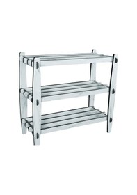 Resim Ahşap Dekoratif Ayakkabılık, Portatif Ayakkabılık, Çok Amaçlı Dek Beyaz 