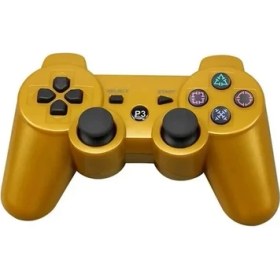 Resim Kepang Altın-Kablosuz Bluetooth Uyumlu Denetleyici Sony Ps3 Gamepad Için Play Station 3 Joystick Uzaktan Sony Playstation 3 Controle Için (Yurt Dışından) 