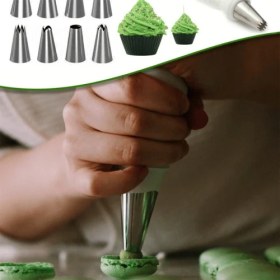 Resim İlk El Grup Krema Sıkma Seti 10 Parça 