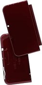 Resim PartEGG Yeni 3DS XL Yeni 3DSLL (2015) için Ön ÜST ve Alt Arka Muhafaza Kabuk Kapak Plakası Değiştirme - KIRMIZI 