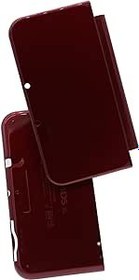 Resim PartEGG Yeni 3DS XL Yeni 3DSLL (2015) için Ön ÜST ve Alt Arka Muhafaza Kabuk Kapak Plakası Değiştirme - KIRMIZI 