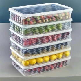 Resim Klassy Line Saklama Seti (4+1) 1,60 Lt +0,25 Lt*4 Lü Kahvaltılık Orta Boy 