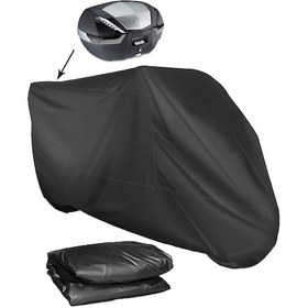 Resim Yamaha Nmax 155 Motosiklet Brandası Motor Branda-Siyah 