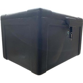 Resim Motosiklet Servis Kurye Çantası Nano Siyah 90 Litre. Kilitli Köşe 