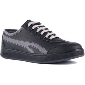 Resim Mekap İş Ayakkabısı - Comfort 304-01 Black Siyah 