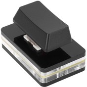 Resim Dianziye Tek Tuşlu Mekanik Klavye: Usb-c Programlanabilir Kısayol Tuşu, Rgb Işıklı, Kopyala-yapıştır, Oyun Ve Ofis İçin Siyah Kırmızı Mekanik Switch 