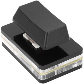 Resim Dianziye Tek Tuşlu Mekanik Klavye: Usb-c Programlanabilir Kısayol Tuşu, Rgb Işıklı, Kopyala-yapıştır, Oyun Ve Ofis İçin Siyah Kırmızı Mekanik Switch 