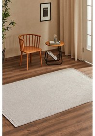 Resim Kaşmir Halı 7/24 Iskandinav Premıum Linda V2 80X150 CM Gri Salon Mutfak Halısı Yolluk Kilim 