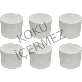 Resim Miss Flora MissFlora NemKap Nem Alıcı Yedek Tablet 6x200g Kokusuz Rutubet Önleyici 