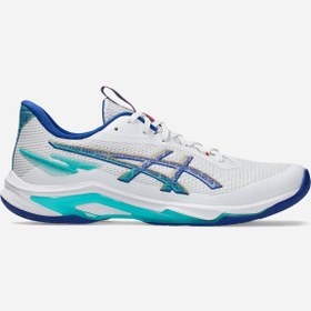 Resim Asics NETBURNER BALLISTIC FF 4 Erkek Beyaz Voleybol Ayakkabısı 1051A096-960 