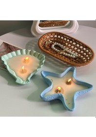 Resim İstiridye Kase Epoksi Ve Beton Silikon Kalıp - Kod: 1004c 