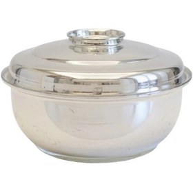 Resim Tamamı El İşçiliği İç-dış Kalaylı Bakır Helvane Tencere. 26 Cm Çap, Yüksek Isı İletkenliği İle Profe Gümüş 