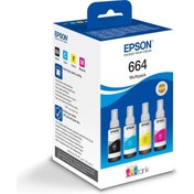 Resim Epson 664 L320 Kutulu Multipack Mürekkep Seti L566 4 Adet Renkli? Yazici Mürekkebi? 
