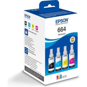 Resim Epson 664 L320 Kutulu Multipack Mürekkep Seti L566 4 Adet Renkli? Yazici Mürekkebi? 