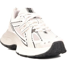 Resim Hammer Jack Beyaz Memory Foam Fileli Kadın Spor Ayakkabı Çok Renkli 