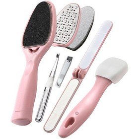 Resim Polosmart PSC52 Manikür Pedikür Seti Pembe 