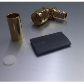 Resim Sma Rg-58 Erkek 90 Derece Erkek Konnektör 