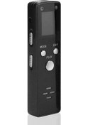 Resim "8gb Akıllı Ses Kaydedici - Gürültü Önleyici, Müzik Çalar, Şarj Edilebilir, Siyah" 