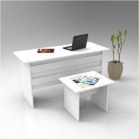 Resim Robin Home Verona Ab Ofis Büro Masa Takımı Beyaz 