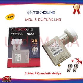 Resim Teknoline Mdu 5 Digitürk Lnb 