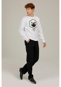 Resim Lumberjack Ct1047 Renato Logo Sweatshırt 2fx 001 