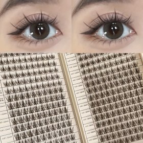 Resim 320 Küme Kirpik Kitabı - Kendin Yap Doğal, Anime, Çapraz, Küme ve Kabarık Stiller - Başlangıçlar İçin Kıvrımlı Sahte Kirpikler, Tekrar Kullanılabilir - Karışık Uzunluklar 11-13mm 