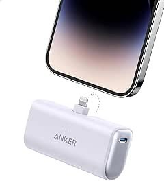 Resim Anker 621 PowerBank Lightning Connector 12W - Beyaz 