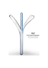 Resim Samsung Galaxy Uyumlu Note 8 360 Derece Kilif Kristal Silikon Seffaf (304619757) 304619757 