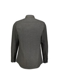 Resim Erkek Flanel Çizgili Gömlek 2522204008.flcz Siyah 