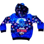 Resim Aras Stores Erkek Bebek Özel Tasarım Brawl Stars Sweatshirt 