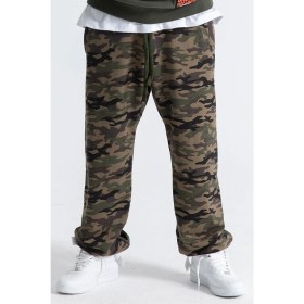 Resim Ghetto Off Limits Kamuflaj Desenli Jogger Yeşil 