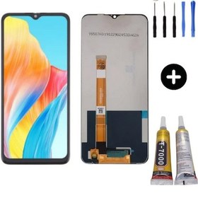 Resim Oppo A18 Cph2591 Uyumlu Lcd Ekran Dokunmatik + Montaj Seti 