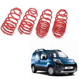 Resim Peugeot Bipper spor yay helezon 45mm\u002F45mm 2008-2019 Coil-ex 